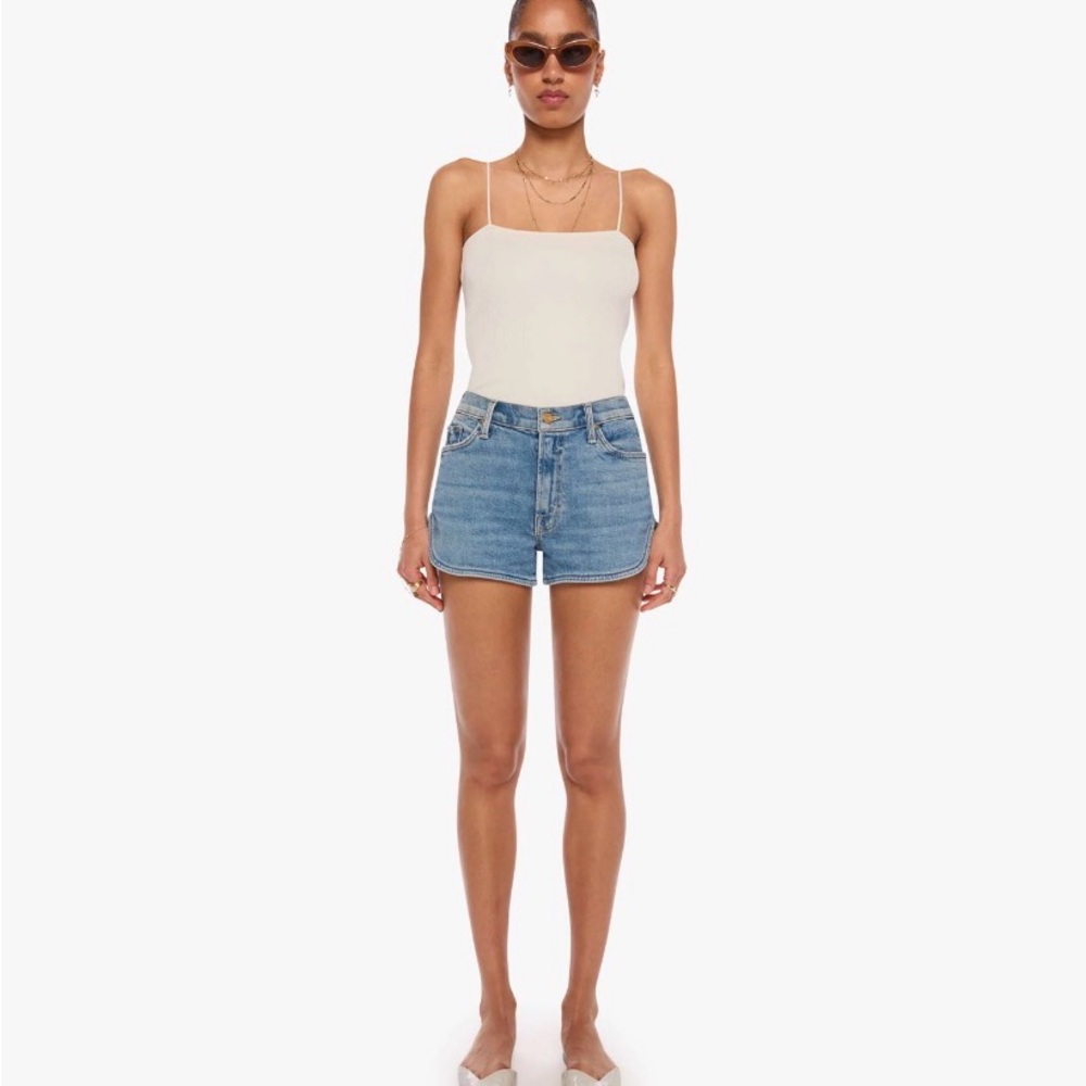 NWT Mother Tomcat Matinee Jean Shorts
